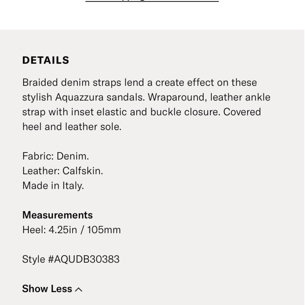 Aquazurra Tyra Sandal - Picture 7 of 8